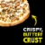 Tombstone Sausage & Mushroom Frozen Pizza Perspective: left