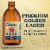 Coors Banquet American Lager Beer Perspective: left