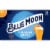 Blue Moon Belgian-Style Ale White Wheat Beer Perspective: left