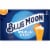 Blue Moon Belgian-Style Ale White Wheat Beer Perspective: left
