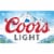 Coors Light American-style Light Lager Beer Perspective: left