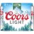Coors Light American-style Light Lager Beer Perspective: left