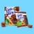 Entenmann's Little Bites Chocolate Fudge Mini Brownies Perspective: left