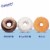 Entenmann's Soft'ees Plain, Powdered Sugar, Chocolate Frosted Donuts Perspective: left