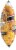 Golden Flake® Red Pepper Super Strips Fried Pork Skins Perspective: left