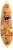 Golden Flake® Louisana Hot Sauce Flavor Fried Pork Skins Perspective: left