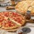 Freschetta Garlic Duo Pepperoni Frozen Pizza Perspective: left