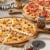 Freschetta Garlic Duo Sausage Frozen Pizza Perspective: left