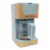 West Bend Timeless 12 Cup Coffee Maker - Blue/Gold Perspective: left