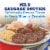 Odom's Tennessee Pride Mild Sausage Patties Perspective: left