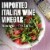 Holland House® Organic Citrus Flavored White Wine Vinegar Perspective: left