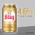 Stag Beer American Lager Perspective: left