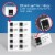 Avery® CARD,IJ BUS 1000BX,WHT 08870 Perspective: left