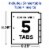 Avery® Big Tab™ Insertable Pocket Notebook Dividers Perspective: left