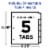 Avery® Big Tab™ Insertable 2-Pocket Plastic Divider Set Perspective: left