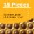 Toffifay Hazelnut Chocolate Caramel Candy Box Perspective: left