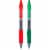 Pilot® G2® Premium Gel Roller Pens - Green / Red Perspective: left
