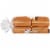 Sara Lee Delightful Wheat Hamburger Buns Perspective: left