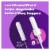 Tampax Radiant Regular/Super/Super Plus Absorbency with LeakGuard Braid Unscented Tampons Trio Pack Perspective: left
