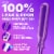 Tampax Radiant Super Absorbency with LeakGuard Braid Unscented Tampons Perspective: left