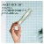 L. 100% Organic Cotton Core Light Tampons Perspective: left