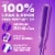 Tampax Radiant Tampons Multipack, with Leak Guard Braid, Regular/Super Absorbency Perspective: left
