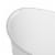 Sterilite 3-Gallon Plastic Oval Waste Basket - White Perspective: left