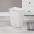 Sterilite Rectangular Wastebasket - White Perspective: left