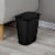 Sterilite 3 Gallon Rectangular Wastebasket - Black Perspective: left