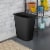 Sterilite 9 Gallon Rectagular Wastebasket Perspective: left