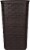 Sterilite® Weave Plastic Wastebasket - Espresso Perspective: left