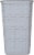 Sterilite Weave Trash Can - Cement Perspective: left