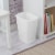 Sterilite Wastebasket - White Perspective: left