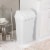 Sterillite Swingtop Trash Can Perspective: left