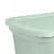 Sterilite 18 Gallon Tote- Mindful Mint Perspective: left