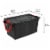 Sterilite 40 Gallon Wheeled Industrial Tote - Black Perspective: left