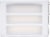 Sterilite ClearView 3-Drawer Countertop Unit - White/Clear Perspective: left