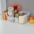 Sterilite® Medium Platic Open Bin - Clear Perspective: left