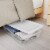 Sterilite 41 Quart Plastic Storage Box - White Perspective: left