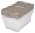 Sterilite 6 Quart Storage Boxes - Hazelwood/Clear Perspective: left