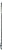 Maytex Mills Smart Rods Drapery Rod - Black Perspective: left