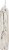 Zenna Home Fabric Shower Curtain - Linen Stripe Perspective: left
