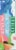 Luigi's Blue Raspberry and Watermelon Italian Ice Perspective: left