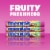Mentos Fruit Flavored Chewy Mint Candy Roll Perspective: left