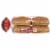 Brownberry® Restaurant Style Sweet Multigrain Hamburger Buns Perspective: left