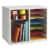Safco Literature Sorter/Organizer 9420GR Perspective: left