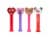 PEZ® Valentine's Day Candy & Dispenser Perspective: left
