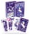 Bicycle Unicorn Purple Deck Perspective: left