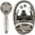 Waterpik PowerPulse Combo 2-in-1 Dual Shower System Perspective: left