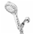 Waterpik® Shower Clean Pro Hand Held Shower Head Perspective: left